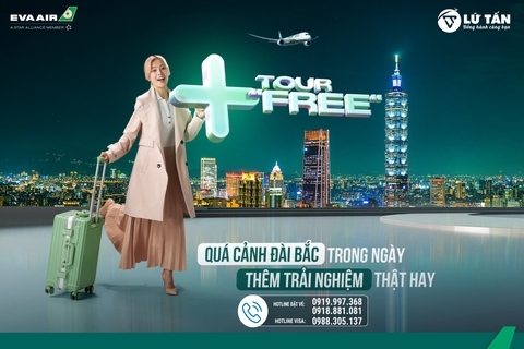 QUÁ CẢNH ĐÀI BẮC THÊM TOUR “FREE” TRONG NGÀY, THÊM TRẢI NGHIỆM THẬT HAY CÙNG EVA AIR