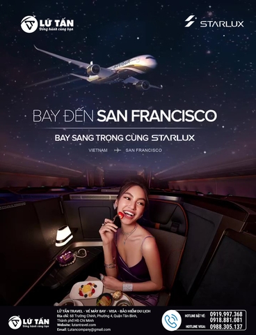 BAY ĐẾN SEATTLE/ SAN FRANCISCO VỚI TRẢI NGHIỆM SANG TRỌNG CÙNG STARLUX AIRLINES