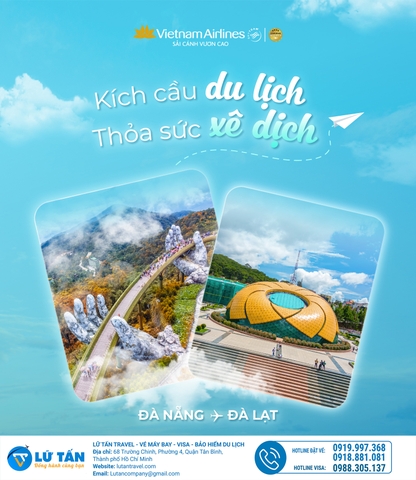 ĐÀ NẴNG - ĐÀ LẠT: KÍCH CẦU DU LỊCH - THỎA SỨC XÊ DỊCH CÙNG VIETNAM AIRLINES
