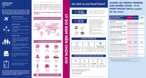 Giới thiệu sản phẩm Bảo hiểm du lịch Toàn cầu AIG Travel Guard