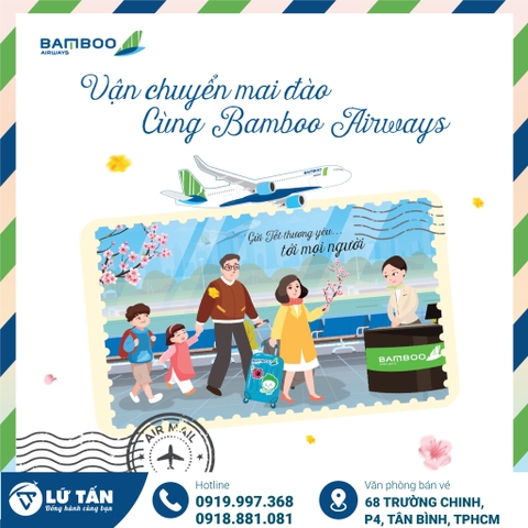 Đón Sắc Xuân Bay Xa – Cùng Bamboo Airways Mang Tết Về Nhà