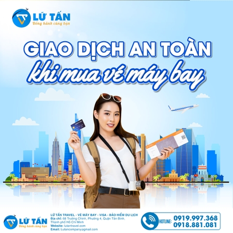 Giao dịch mua vé máy bay an toàn, bạn đã biết chưa?
