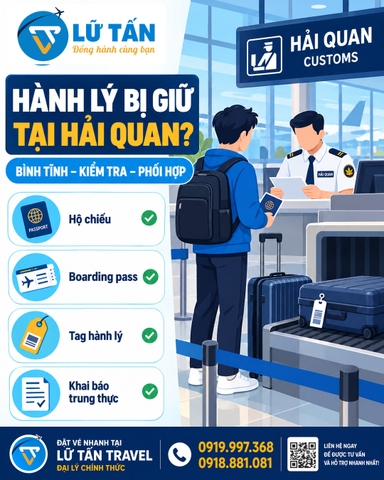 Hành lý bị giữ tại hải quan: cần xử lý thế nào?