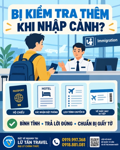 Bị kiểm tra thêm khi nhập cảnh: cần chuẩn bị gì?