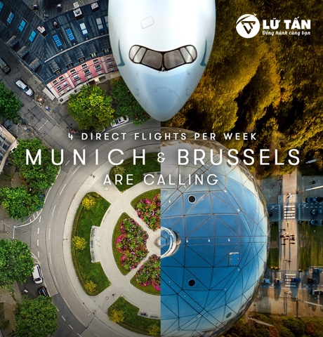 Cathay Pacific Khai Thác Đường Bay Thẳng Mới Đến Munich và Brussels Mùa Hè 2025