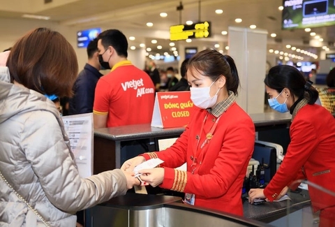 Hướng dẫn 3 Cách check-in vé máy bay Vietjet