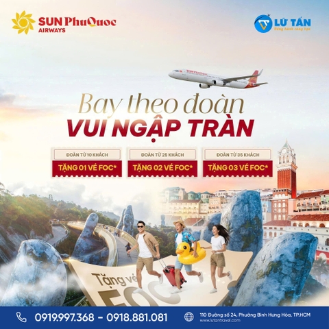 Sun Phuquoc Airways 2026: Ưu đãi 