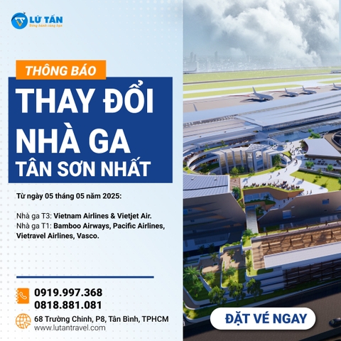 Khai Trương Nhà Ga T3 Sân Bay Tân Sơn Nhất – Hướng Dẫn Đặt Vé & Chỉ Đường