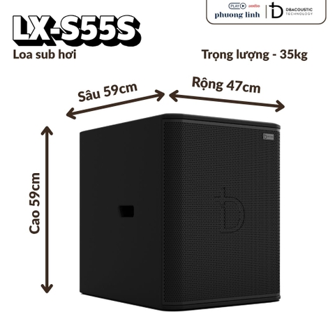 loa sub dbacoustic LX-S55s chính hãng