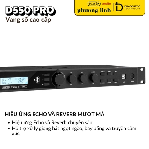 Vang số DBACOUSTIC D550 PRO