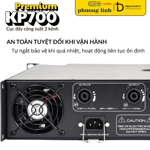 hệ thống bảo vệ công suất DBacoustic KP700