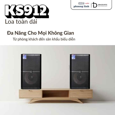 Loa DBacoustic KS912 đa năng nhiều không gian