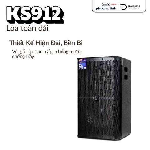 Loa DBacoustic KS912 thiết kế hiện đại