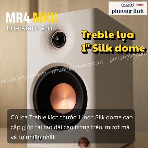Loa Edifier MR4 MKII - driver tweeter