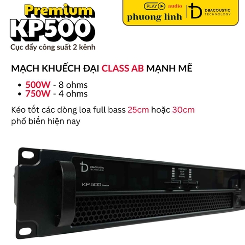 mạch công suất KP500 Class AB chuẩn