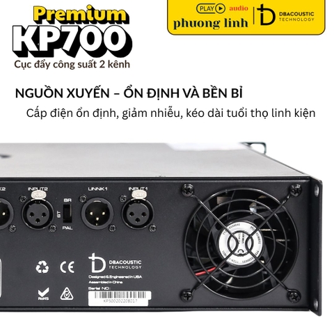 đẩy công suất KP700 nguồn xuyến toroidal