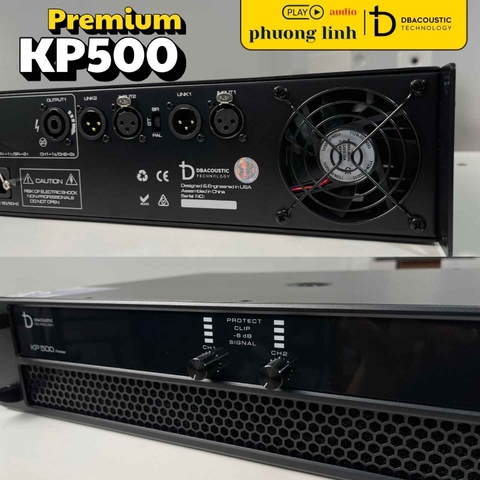 Đẩy công suất DBacoustic KP500 Premium