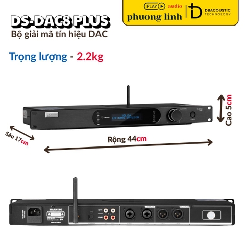 Bộ Giải Mã DAC DBacoustic DS-DAC8 PLUS