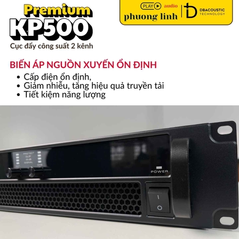 Đẩy công suất DBacoustic KP500 Premium