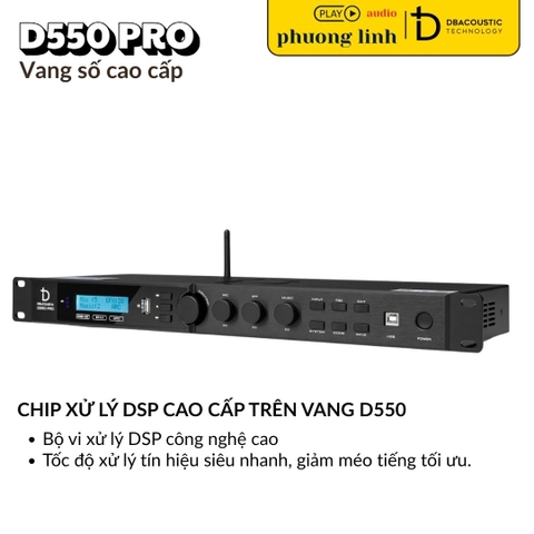 Vang số DBACOUSTIC D550 PRO