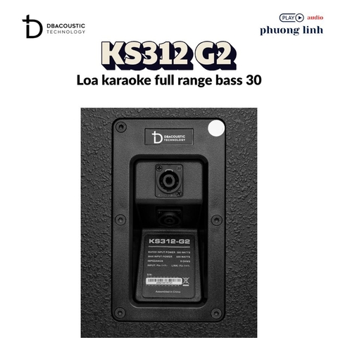Loa dbacoustic KS312 G2 - dan karaoke gia dinh - Hai Phong