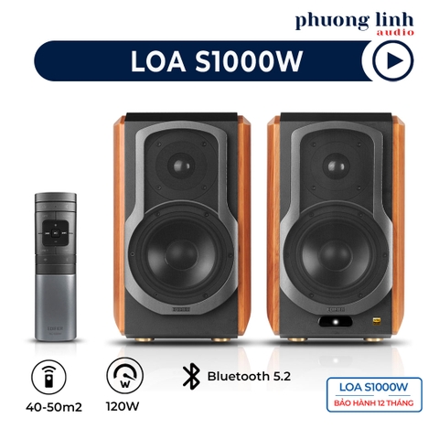 Loa Edifier S1000W, loa bluetooth vi tính Hải Phòng Phương Linh Audio