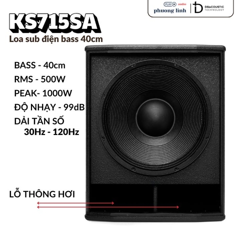 Loa sub dien dbacoustic KS715SA Hai Phong