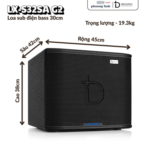 Loa Sub Điện DBacoustic LX-S32SA G2