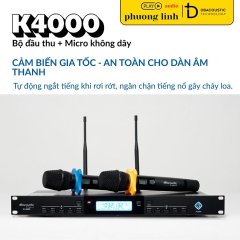Micro không dây DBacoustic K4000