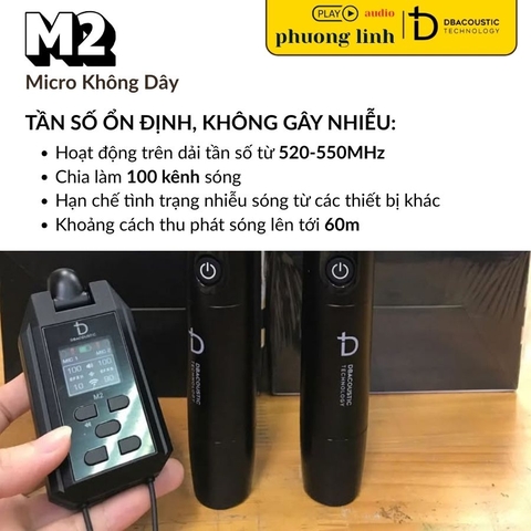 Micro không dây DBacoustic M2