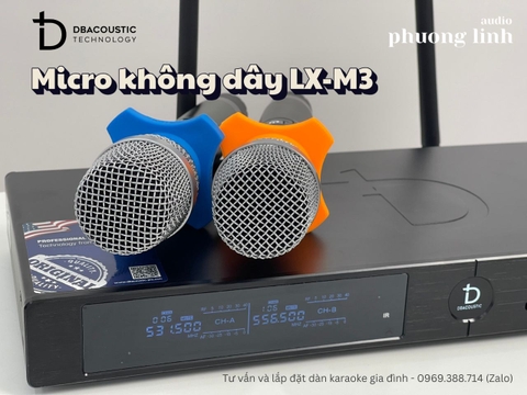 bộ dàn karaoke lx3 series hai phong