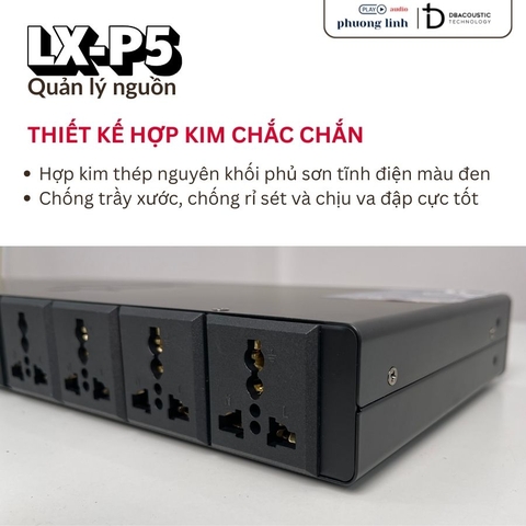 Quản lí nguồn Dbacoustic LX-P5