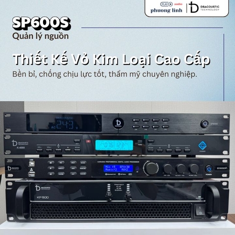 Quản lý nguồn dbacoustic SP600S