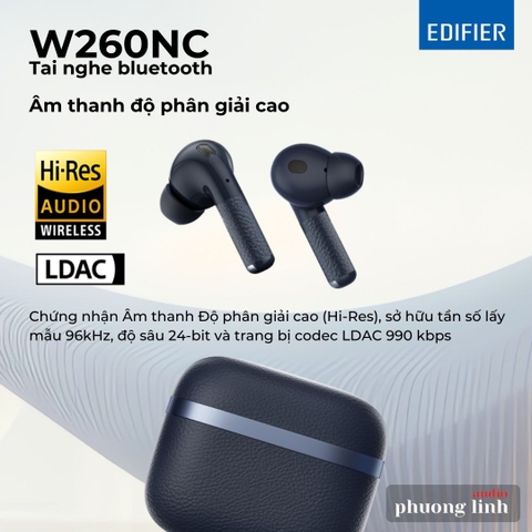 Tai nghe Bluetooth True Wireless Edifier W260NC