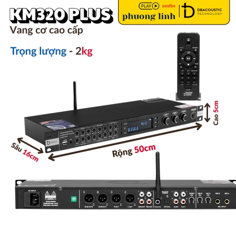Vang Cơ DBacoustic KM320 Plus