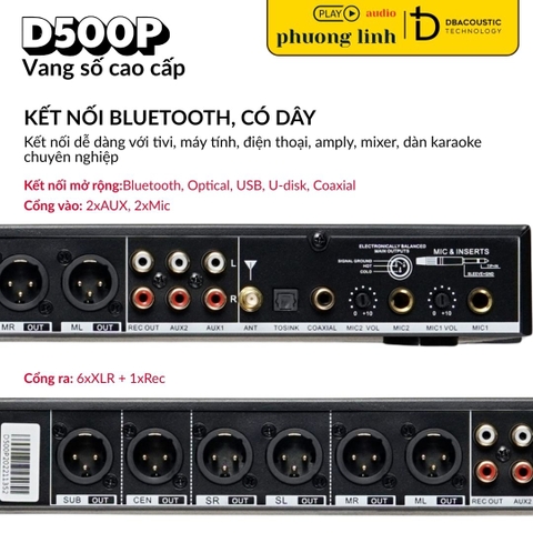 Vang số DBAcoustic D500P