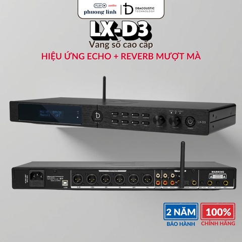 Vang số Dbacoustic LX-D3 – Đỉnh Cao Công Nghệ Xử Lý Âm Thanh Karaoke