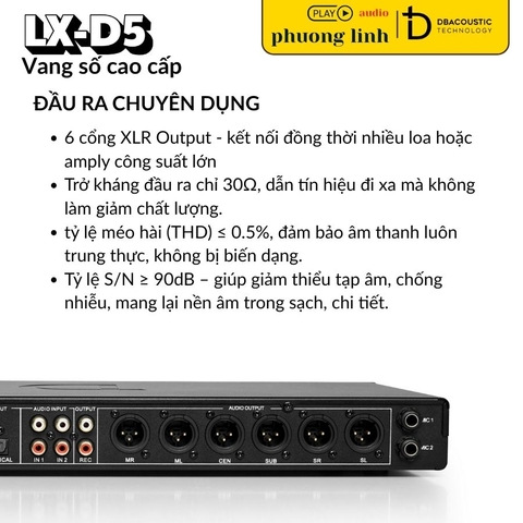 Vang số Dbacoustic LX-D5