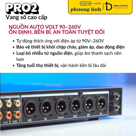 Vang Số DBacoustic PRO2