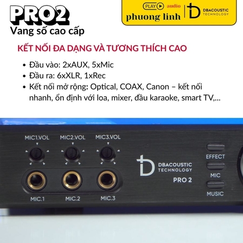 Vang Số DBacoustic PRO2