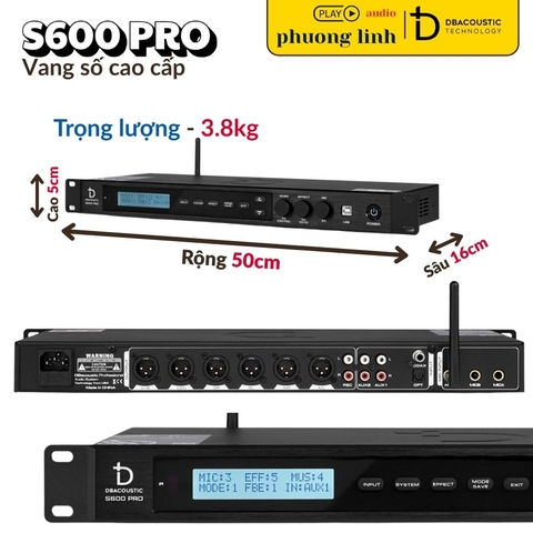 Vang số Dbacoustic S600 Pro