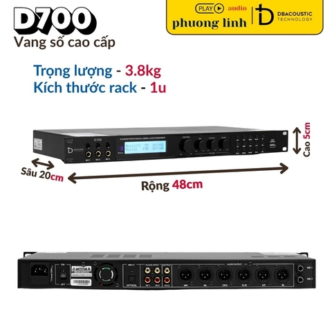 Vang số DBacoustic D700