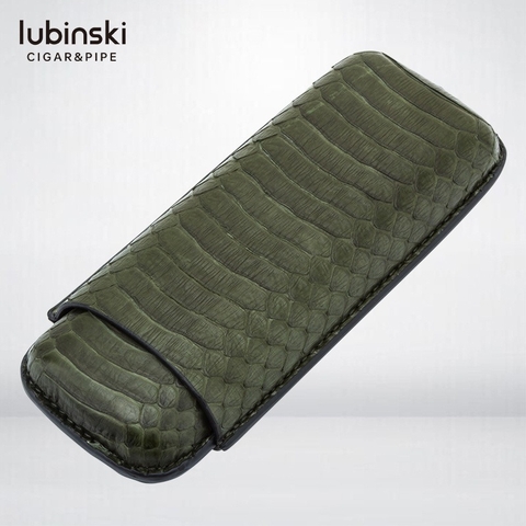 Bao da đựng Cigar YJA-50012 Lubinski 2 điếu