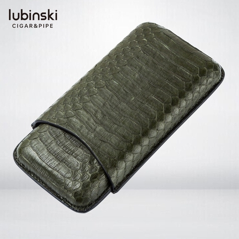 Bao da đựng Cigar 3 điếu YJA-50013 Lubinski
