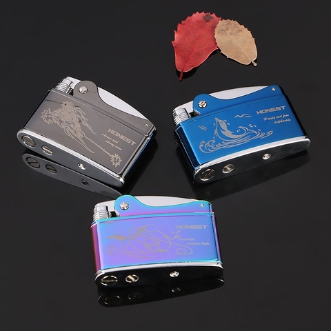 Bật lửa xăng đá Honest BCZ214