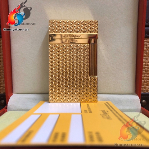 Bật Lửa Duppont F05 Mạ vàng