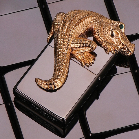 Bật lửa xăng đá cá sấu Chief CF1036