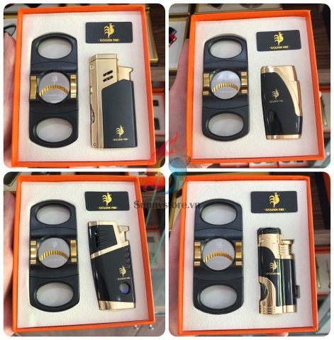 Set 2 phụ kiện cigar Golden Fire GF761-171