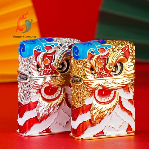 Bật lửa Zippo hình con Lân 