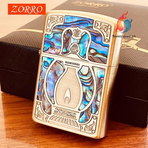 Bật lửa xăng đá Zorro Z8750
